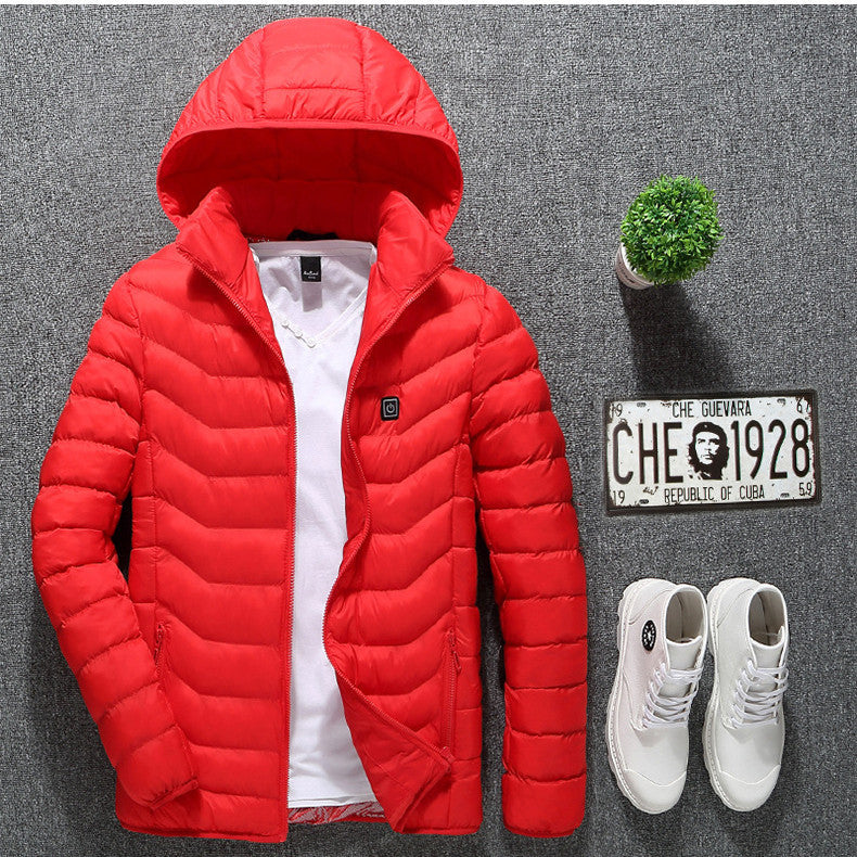 Merry & Bright Heated Jacket Coat Electric Jacket Cotton Coat